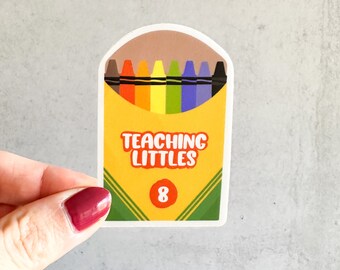 Teaching Littles Vinyl Sticker | Laptop Sticker | Water Bottle Sticker