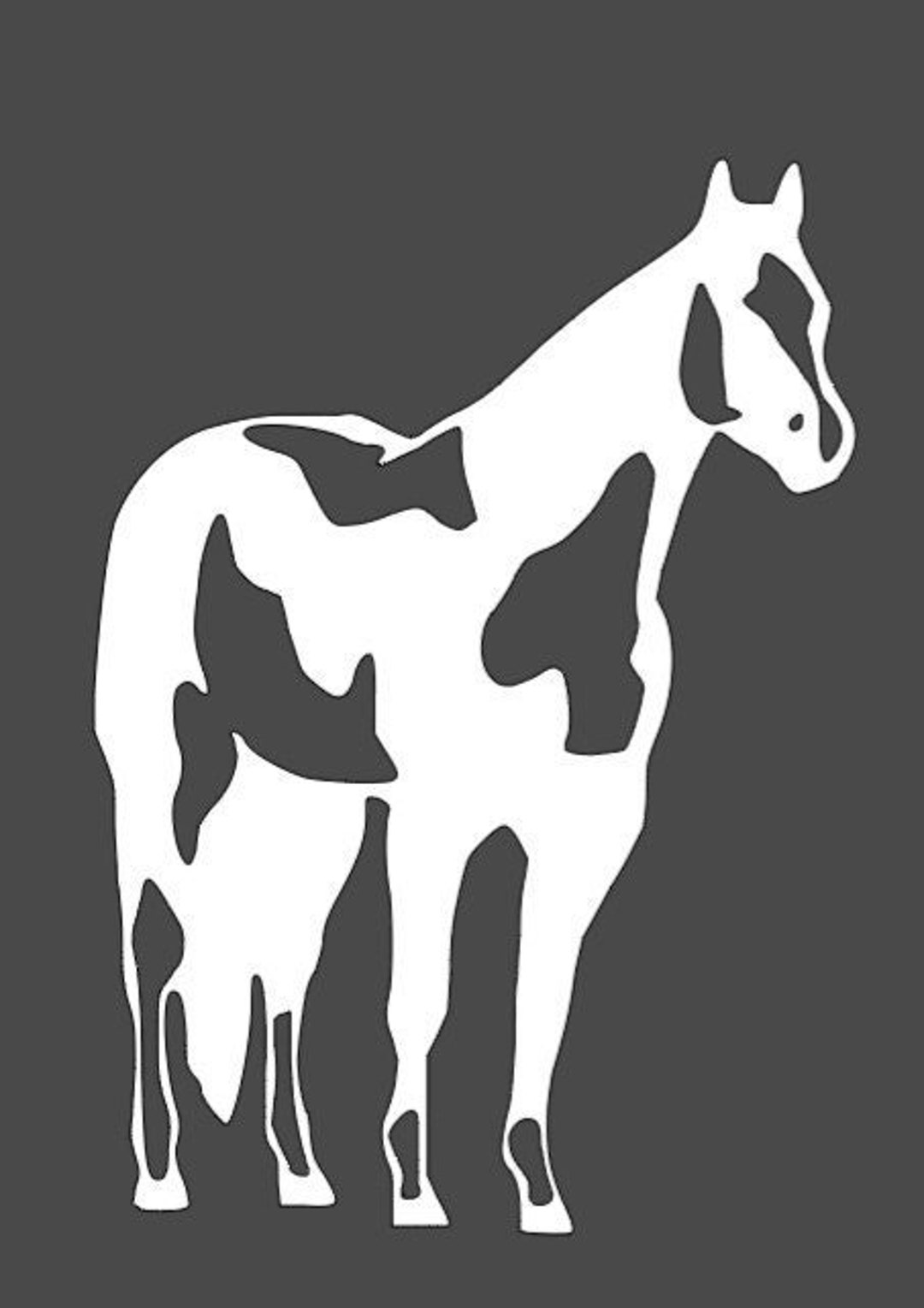 Paint Horse Decal Etsy