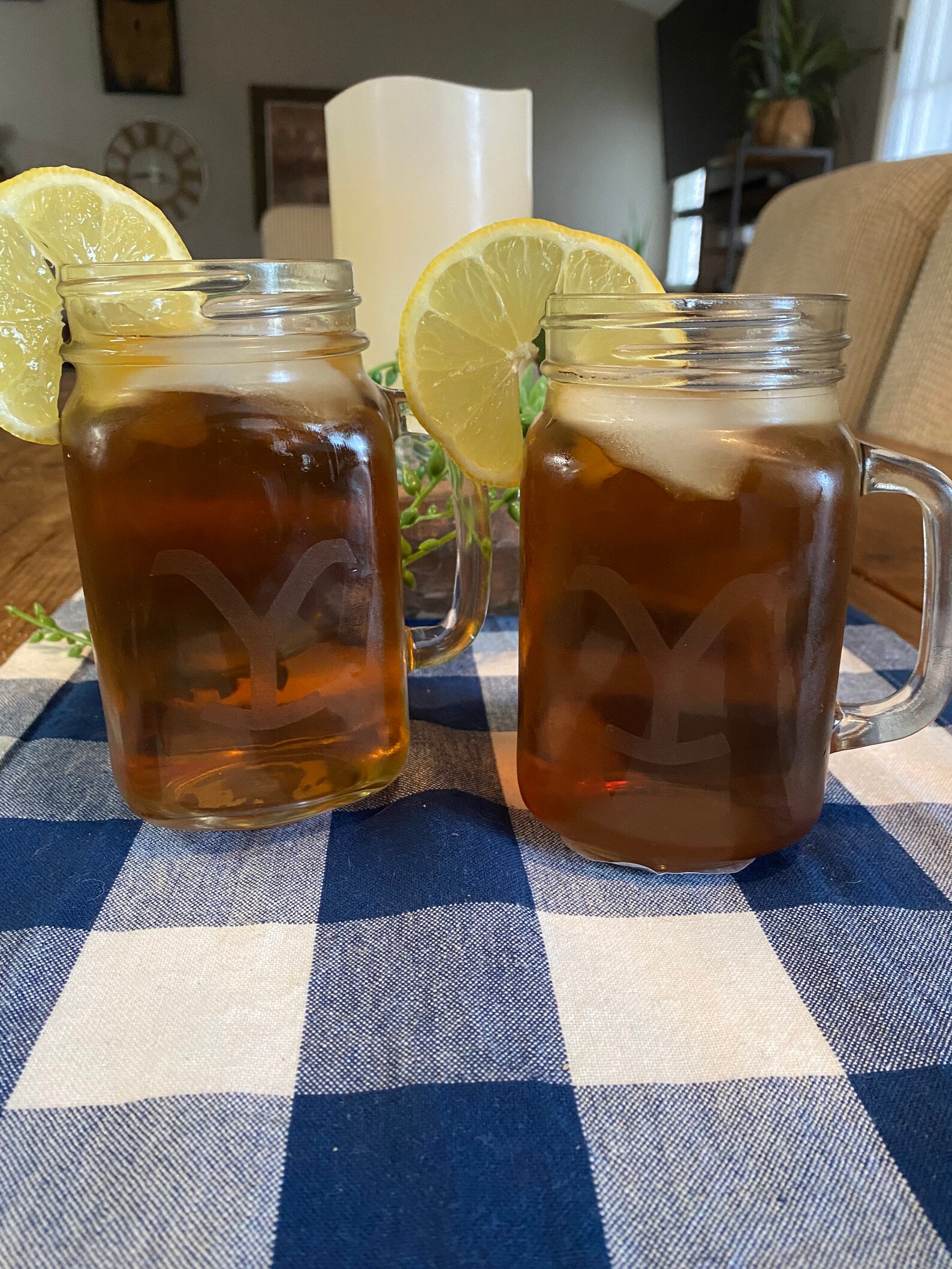 4 Laser Engraved Cattle Brand Mason Jar Mugs Etsy