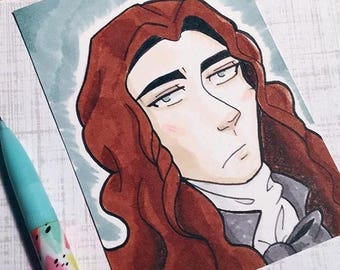 Versailles Philippe - Original ACEO Sketch Card