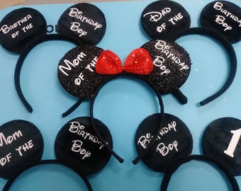 Personalized Minnie or Mickey Ears (Headband), Summit Bow, Cheer Bow, All Stars Bow, D2 Summit Bow, Cheerleader Bow, Summit Cheer, Cheer