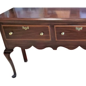 Henkel Harris “Jamestown Colony” Mahogany Buffet, Server, 77.5″W, Read entire ad!!! Shipping not included in cost!!!, PA5880