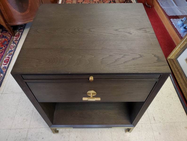 New Showroom Sample Hickory White Julian Small Nightstand Contact For Quote ShippingDelivery Cost Extra Lillian August PA5320