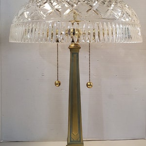 Waterford Crystal Beaumont Electric Lamp 23h PA5745JG Etsy