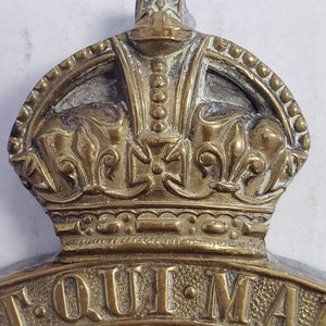Brass British Engineer Royal Army Badge Paperweight, 3″x4″, PA5450 - Etsy