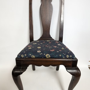 Vintage Henkel Harris Queen Anne Side Chair, Mahogany, Read entire ad!!! Shipping not included in cost!!!, PA6416LL