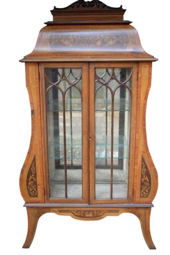 RARE Antique French Curio Circa 1880 66H Read Etsy