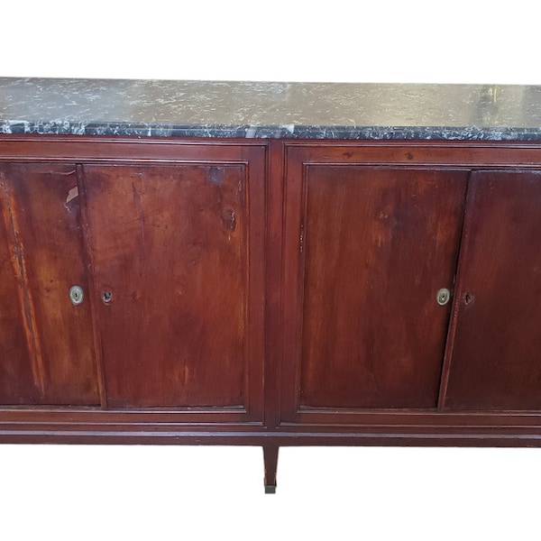 French Antique Directoire Style Mahogany Buffet, Late 19th Century, Read entire ad!!! Shipping not included in cost!!!, PA5983JLP