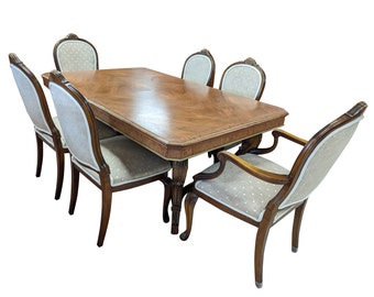 Late 19th Century French Dining Set, Table and Chairs, 5-10FT, Read the Entire Ad!!!, PA6499SS
