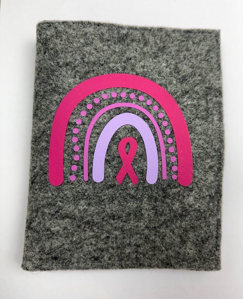 Chemopass sleeve, therapy plan, wool felt cover image 1