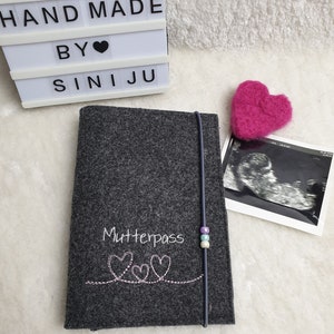 Moeder paspoort dekking, moeder paspoort cover gepersonaliseerd, cover naam, beschermende cover case, cadeau voor zwangere vrouwen