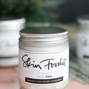 raw skin foodie organic whipped natural balm image 2