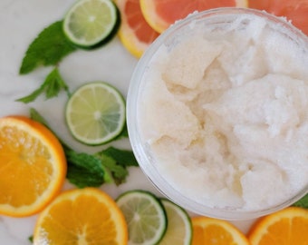 mojito | body polish | exfoliating sugar scrub