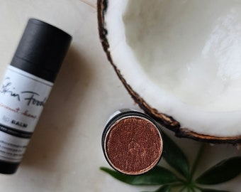 coconut hemp | organic | lip + cheek tint | glowing | bronze |