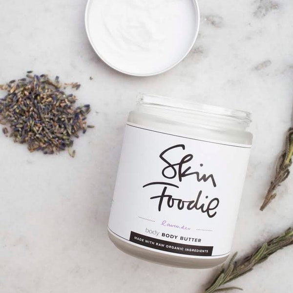 lavender body butter | skin foodie