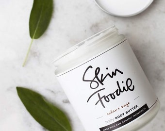 cedar + sage | body butter | skin foodie