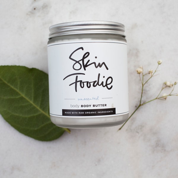 unscented | organic | body butter| moisturize |  heal | sensitive skin |