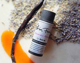 lavender + honey  | organic | lip balm