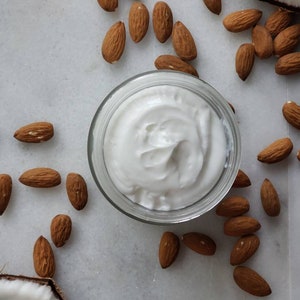 almond body butter moisture skin healing zdjęcie 1