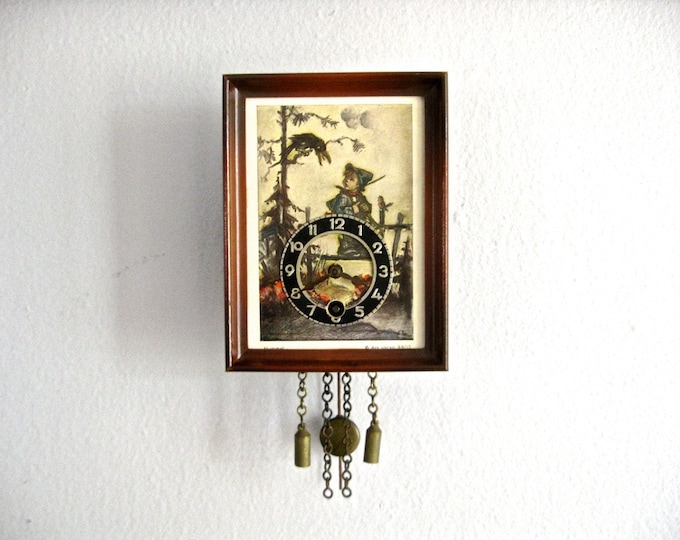 Vintage Hummel Pendulum Wall Clock Works With Its Winding Etsy