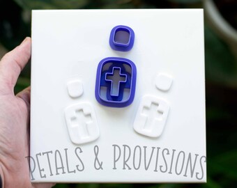 Cross Set - Polymer Clay Cutters