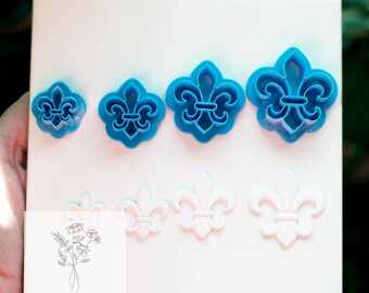 Fleur-de-Lis Polymer Clay Cutter