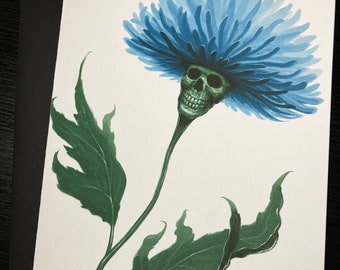 Cerulean - 5x7 Illustrated Greeting Card + Envelope