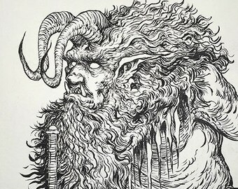 De rechter - Originele tekening