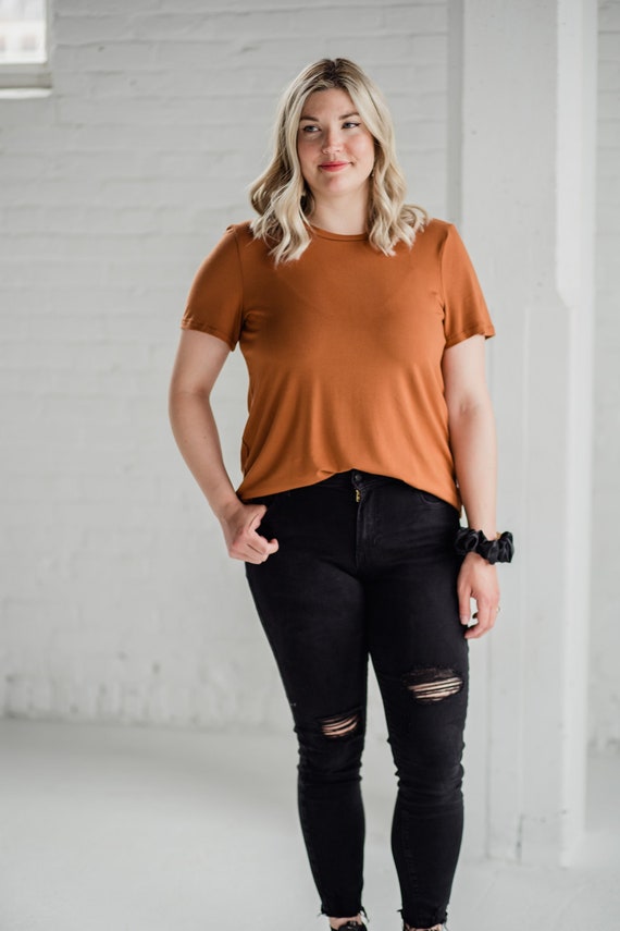 Redwood Bamboo 'Boyfriend' fit T-Shirt // Made from Bamboo Fabric // Made in CANADA