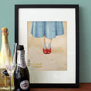 Dorothy Illustration - Art Print, Frame Not Included, Vintage Inspired Wall Art
