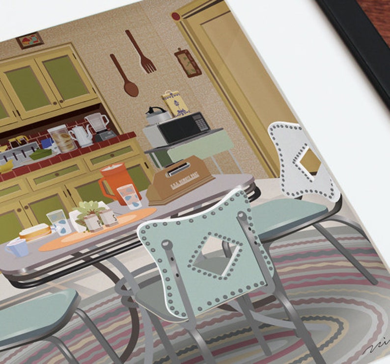 Frank and Marie's Kitchen Everybody Loves Raymond TV Etsy