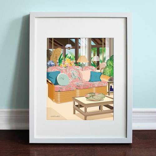Golden Girls Living Room TV Show Wall Print Home Decor Gift - Etsy