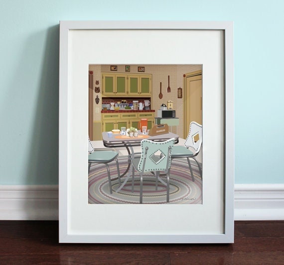 Frank and Marie's Kitchen Everybody Loves Raymond TV Etsy