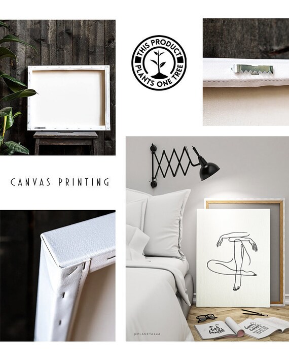 CANVAS Printing for Any Design - Etsy