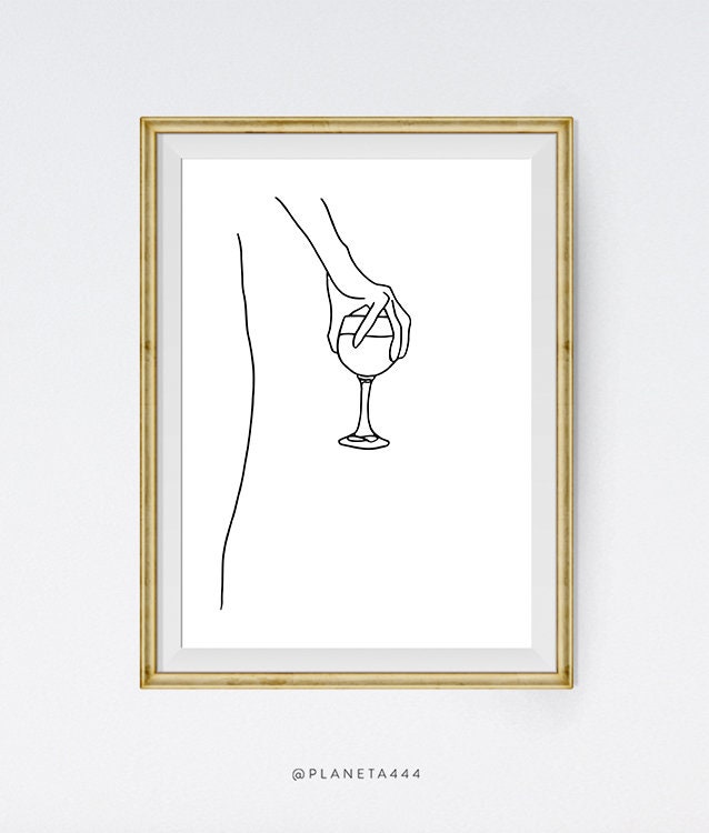 フレーム付 デザイナーアートポスター Wine Women Anygenes Com