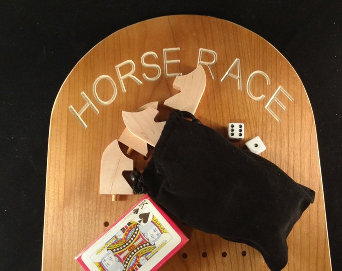 Large Cherry Horse Race Game Etsy