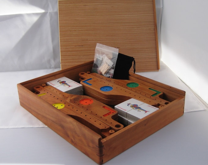 Pegs and Jokers Game Set Tennessee Red Cedar Free Shipping Etsy