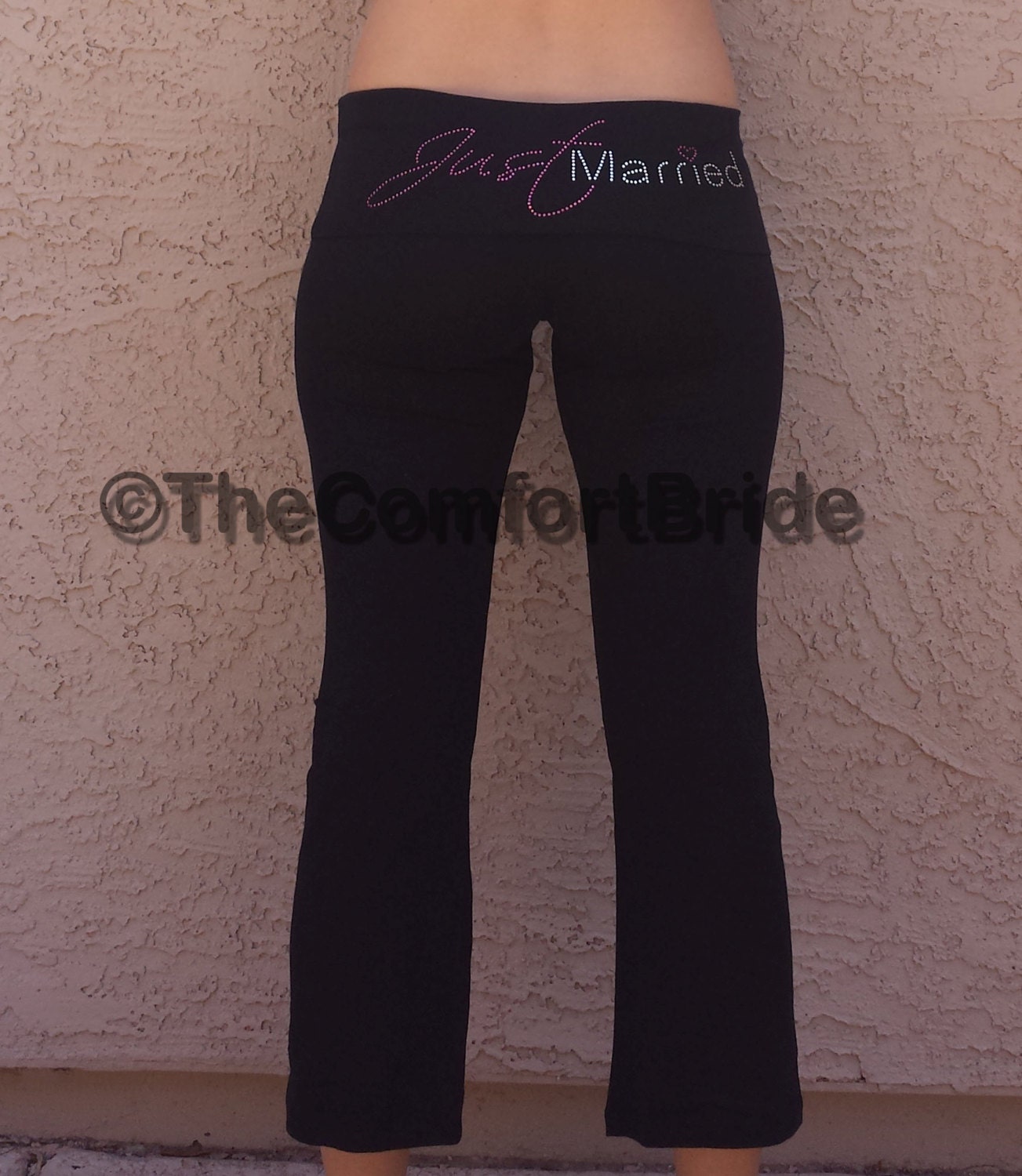 bride yoga pants
