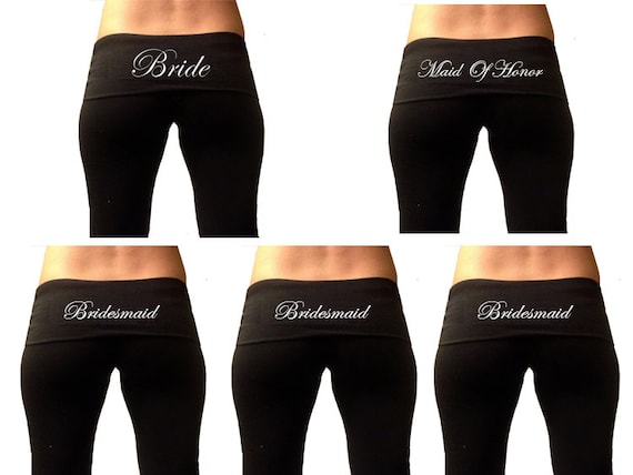Bride yoga pants 2025