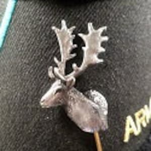 Fallow deer Hat clip...New