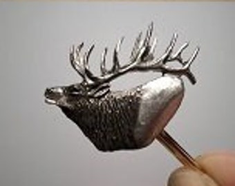 Bull Elk Shoulder Hat Clip