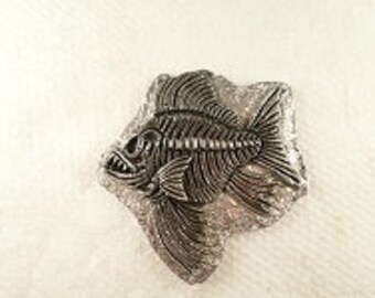 New Fossil Ocean Fish Pendant