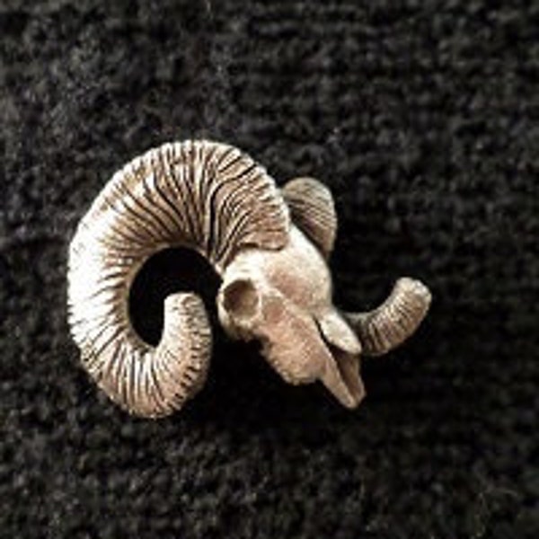 New "Rams Skull"  pendant