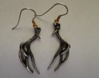 Mule Deer Antler Earring set