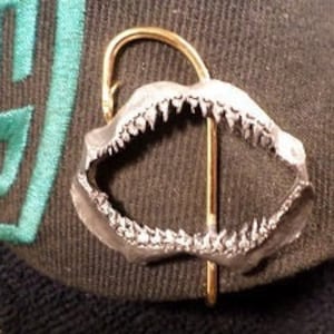 Blacktip Shark Jaw Hat Hook