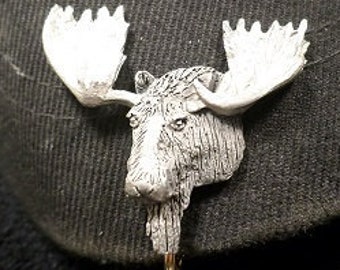 Bull Moose Hat clip