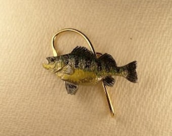 New Yellow Perch Hat hook 2