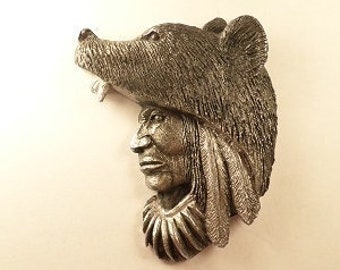New  Dog Soldier Grizzly Pendant