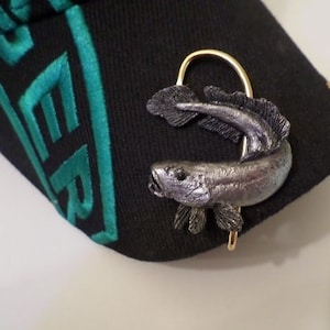 Nuevo anzuelo para sombrero con pez cabeza de serpiente