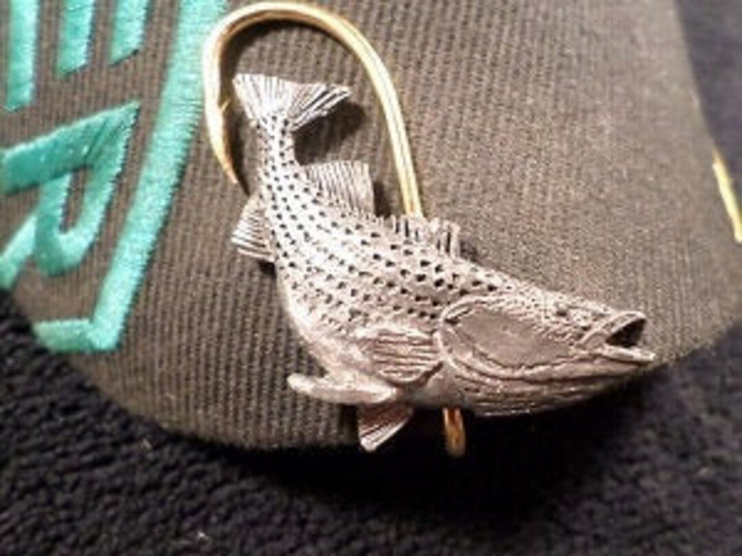 Striper Bass Hat Hook Etsy